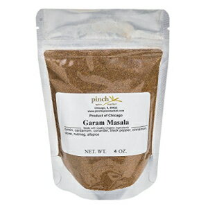 ピンチスパイスマーケット、ガラムマサラ、オーガニックで本格的なインドのスパイスブレンド Pinch Spice Market, Garam Masala, Organic and Authentic Indian Spice Blend