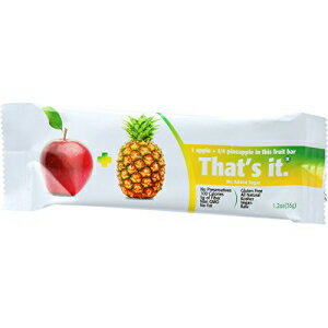Thats It フルーツバー アップル パイナップル、1.2 オンス Thats It Fruit Bar Apple Pineapple, 1.2 oz