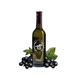 サラトガ オリーブ オイル カンパニー ブラックカラント ダークバルサミコ酢 200ml (6.8オンス) Saratoga Olive Oil Company Black Currant Dark Balsamic Vinegar 200ml (6.8oz)