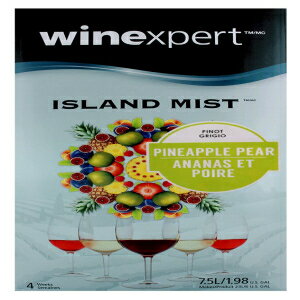 中西部の自家醸造およびワイン製造用品 パイナップル 洋ナシ ピノ グリージョ (アイランド ミスト) Midwest Homebrewing and Winemaking Supplies Pineapple Pear Pinot Grigio (Island Mist)