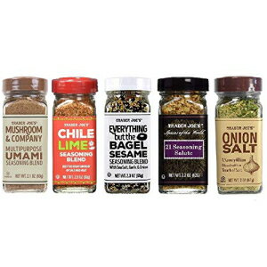 トレーダージョーズ スパイスシーズニング バラエティセット - 5フレーバー Trader Joe's Spice Seasoning Variety Set - 5 Flavors