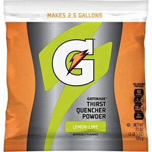 Q[^[h pE_[obO CA21IX (32pbN) Gatorade Powder Bag Lemon Lime, 21 Ounce (Pack of 32)