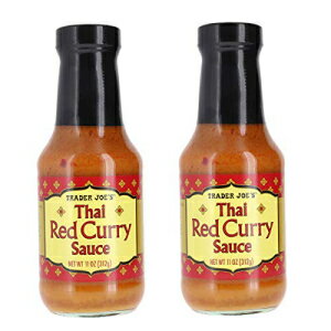 トレーダージョーズ タイレッドカレーソースバンドル (2パック) Trader Joe's Thai Red Curry Sauce Bundle (2 Pack)