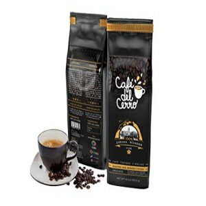 ӥҡ̣Ԥҡߥǥȥե | ե ǥ  10  ѥå Arabica Coffee Flavored Ground Coffee, Medium Dark Roasted Caffeinated | 10 Ounce Pack by Cafe Del Cerro
