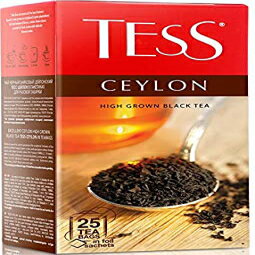 TESS紅茶セイロンティー25ティーバッグ[ロシアから輸入] 50g TESS Black Tea CEYLON TEA 25 Tea Bags [Imported from Russia] 50g