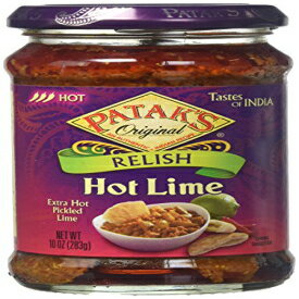 p^NY zbg C bV XpCV[ & t[eB[ GNXg zbg 10IX Patak's Hot Lime Relish Spicy & Fruity Extra Hot 10oz