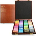 アソートカラー、Mungyo Gallery ソフトオイルパステル 木箱 72 個セット - アソートカラー assorted colors, Mungyo Gallery Soft Oil Pastels Wood Box Set of 72 - Assorted Colors