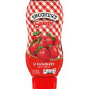 Smucker's Squeeze ストロベリー フルーツ スプレッド、20 オンス (12 個パック) Smucker's Squeeze Strawberry Fruit Spread, 20 Ounces (Pack of 12)