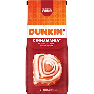 _L Vi}jA OEh R[q[A11 IX Dunkin' Donuts Dunkin' Cinnamania Ground Coffee, 11 Ounces