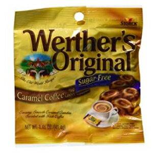 Werther's オリジナル キャラメル コーヒー シュガーフリー ハード キャンディー 1.46 オンス (4 パック) Werther's Original Caramel Coffee Sugar Free Hard Candies 1.46 oz (4 Pack)