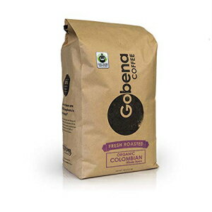 フェアトレード オーガニック コロンビア産 (全豆) 5 ポンド ライトロースト Fair Trade Organic Colombian (Whole Bean) 5 lb Light Roast