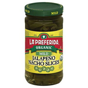 La Preferida オーガニック ハラペーニョ ナチョ スライス、マイルド、11.5 オンス (パック - 1) La Preferida Organic Jalapeno Nacho Slices, Mild, 11.5 oz (Pack - 1)