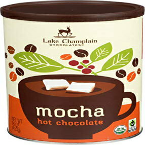 レイク シャンプレーン チョコレート モカ ホット チョコレート、正味重量 16 オンス Lake Champlain Chocolates Mocha Hot Chocolates,Net wt 16 oz