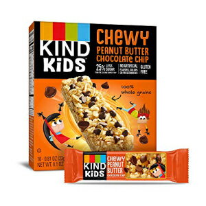 楽天GlomarketKIND キッズ グラノーラ チューイーバー、ピーナッツバターチョコレートチップ、10 個 （6 パック） KIND Kids Granola Chewy Bar, Peanut Butter Chocolate Chip, 10 Count （6 Pack）