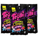 Trolli Sour Brite Very Berry Crawlers Chewy Gummy Worms Candy-3パック（4オンス） Trolli Sour Brite Very Berry Crawlers Chewy Gummy Worms Candy - 3 Pack (4 oz.)