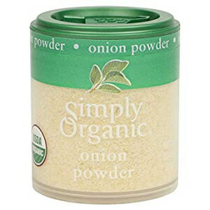 1、シンプリーオーガニックホワイトオニオンパウダー、オーガニック認定 | 0.74オンス | アリウム・セパ 1, Simply Organic White Onion Powder, Certified Organic | 0.74 oz | Allium cepa
