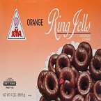 Joyva オレンジゼリーリング、過越祭用リングジェルコーシャー、9オンス (1パック) Joyva Orange Jelly Rings, Ring Jells Kosher for Passover, 9-Ounce (Pack of 1)