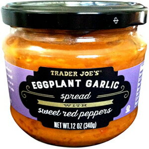 トレーダージョーズ ナスガーリックスプレッド スイートレッドペッパー添え Trader Joe’s Eggplant Garlic Spread with Sweet Red Peppers