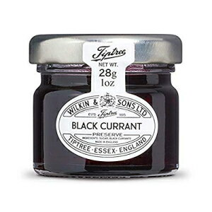 ティプトリー ブラックカラント プリザーブ ミニ、1オンス (72個パック) Tiptree Black Currant Preserve Minis, 1 Ounce (Pack Of 72)