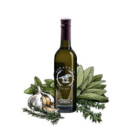 サラトガオリーブオイルカンパニーナポリハーブダークバルサミコ酢200ml（6.8oz） Saratoga Olive Oil Co. Saratoga Olive Oil Company Neapolitan Herb Dark Balsamic Vinegar 200ml (6.8oz)