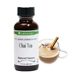 LorAnn X[p[XgOX`CeB[t[o[A1IX{g LorAnn Super Strength Chai Tea Flavor, 1 ounce bottle