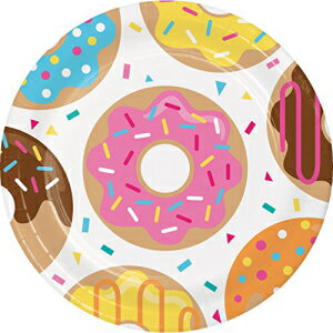 ɡʥĥ ǥʡץ졼 24å Donut Time Dinner Plates, 24 ct