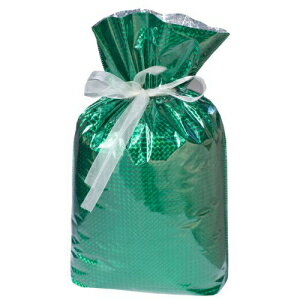 Gift Mate 6枚入巾着ギフトバッグ 中 ダイヤモンドグリーン 21082-6 Gift Mate 21082-6 6-Piece Drawstring Gift Bags, Medium, Diamond Green