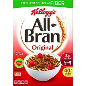 ケロッグ オリジナル オール ブラン シリアル、18.3 オンス -- 1 ケースあたり 6 個。 Kellogg Original All Bran Cereal, 18.3 Ounce -- 6 per case.