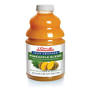 ドクタースムージー 100% クラッシュパイナップルブレンド、46 液量オンス () Dr. Smoothie 100% Crushed Pineapple Blend,, 46 Fl Oz ()