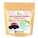 100% VRWvt[cpE_[A8 IXAɗDĖ\ȃpE`AlH/ۑ/[UܕsgpAn[Ar[KΉ 100% Natural Java Plum Fruit Powder, 8 oz, Eco-friendly Resealable pouch, No Artificial Flavors/Pres