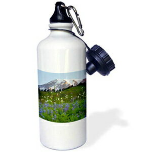 3dRose EH[^[{gA21IXAzCg 3dRose Water Bottle, 21oz, White