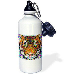 3dRose EH[^[{gA21IXAzCg 3dRose Water Bottle, 21oz, White