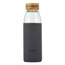 SB Design Studio SIPS KXEH[^[{g یVRX[ut 18IX nCh[g SB Design Studio SIPS Glass Water Bottle with Protective Silicone Sleeve, 18-Ounce, Hydrate