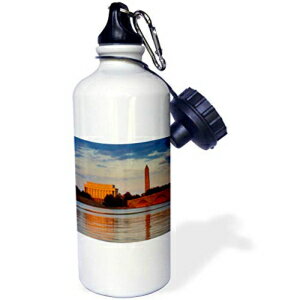 3dRose EH[^[{gA21IXAzCg 3dRose Water Bottle, 21oz, White