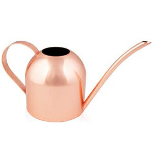 Homarden 30オンス 金属製屋内屋外植物じょうろ 観葉植物用 (銅色) Homarden 30oz Metal Indoor Outdoor Plant Watering Can for House Plants (Copper Color)