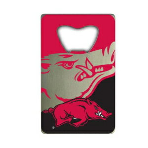 アーカンソー大学メタルクレジットカードボトルオープナー3.25 "x 2" Team ProMark University of Arkansas Metal Credit Card Bottle Opener 3.25" x 2"