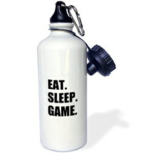 3dRose Eat Sleep Fun Text Gifts StDƂvSt@[ X|[cEH[^[{gA21IXA}`J[ 3dRose Eat Sleep Fun Text Gifts for Golfing Enthusiasts and Pro Golfers Sports Water Bottle, 21Oz, Multicolored