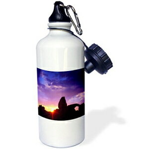 3dRose USAA^BAB[ꎞ̃A[`B-X|[cEH[^[{gA21IX (wb_208768_1)A}`J[ 3dRose USA, Utah, National Park. Arches at sunset. -Sports Water Bottle, 21oz (wb_208768_1), Multicolored