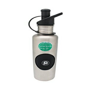 Ripuri サバイバル 緊急 ハイキング バックパッキングウォーターボトル 飲みやすいエアポンプ付き (フィルター1個 キャップ1個付き) BPAフリー ステンレススチール 27オンス Ripuri survival, emergency, hiking, backpacking water bottle With Air