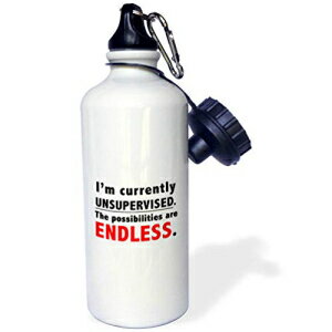 3dRose EH[^[{gA21IXAzCg 3dRose Water Bottle, 21oz, White