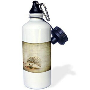 3dRose ウォーターボトル、21オンス、ホワイト 3dRose Water Bottle, 21oz, White