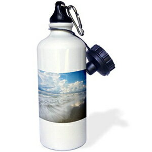 3dRose EH[^[{gA21IXAzCg 3dRose Water Bottle, 21oz, White