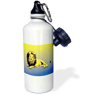 3dRose EH[^[{gA21IXAzCg 3dRose Water Bottle, 21oz, White