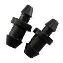 JCBIZ60pcsubNJ[@\vO_H`[uGhN[W[K[fp19mm JCBIZ 60pcs Black Color Multifunctional Plug Drip Irrigation Tube End Closure 19mm Length for Garden Irrigation