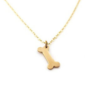 ̍`[K14S[htBhlbNX-ޏւ̃Mtg CY Design Studio Dog Bone Charm 14k Gold Filled Necklace - Gift for Her