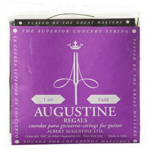 󥯥饷åHLSETREGGOLD Augustine Classical Guitar Strings (HLSETREGGOLD)