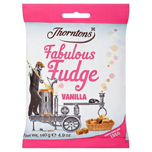 イギリスから輸入されたオリジナルのソーントンズバニラファッジ Original Thorntons Vanilla Fudge Imported From The UK England