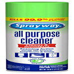 Sprayway SW5002R All Purpose Disinfectant Cleaner, Foaming Action, 19 Ounce