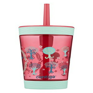 Contigo ڂh~LbY g^ Xg[ ^u[A14 IXAXvN sN Contigo Spill-Proof Kids Tritan Straw Tumbler, 14 Oz, Sprinkles Pink