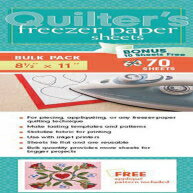 ν C&T Publishing Misc. Supplies, Quilter's Freezer Paper Sheets Bulk ...